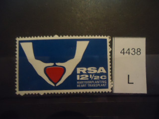 Фото марки Южная Африка 1969г **