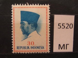 Фото марки Индонезия 1964г *