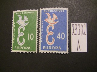 Фото марки Германия ФРГ 1958г серия **