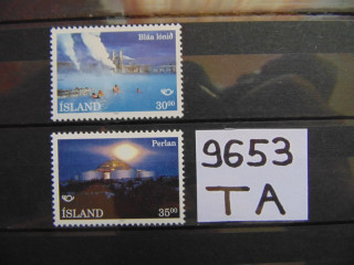 Фото марки Исландия серия 1993г **
