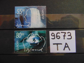 Фото марки Исландия серия 2001г **