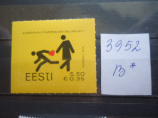 Фото марки Эстония самоклей 2011г **