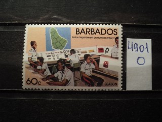 Фото марки Брит. Барбадос 1981г **