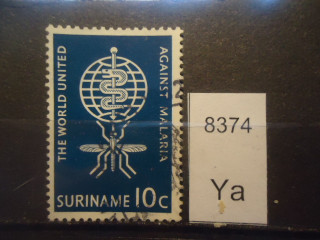 Фото марки Суринам 1962 г