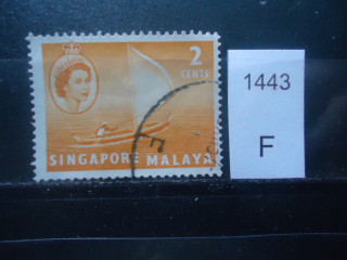 Фото марки Брит. Сингапур