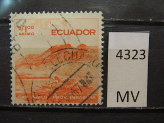 Фото марки Эквадор 1955г