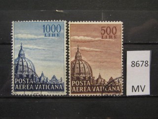 Фото марки Ватикан 1953г серия