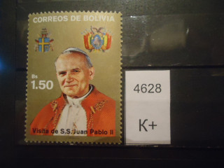Фото марки Боливия 1988г (4€) **