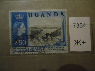 Фото марки Брит. Уганда