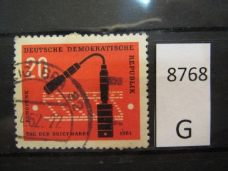 Фото марки ГДР 1961г