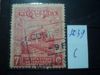 Фото марки Никарагуа 1937г