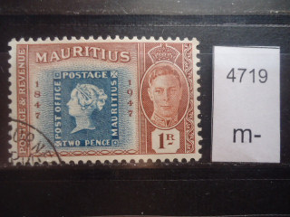 Фото марки Брит. Маврикий 1947г