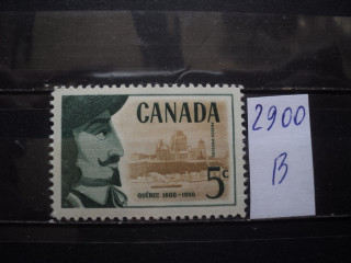 Фото марки Канада 1958г **