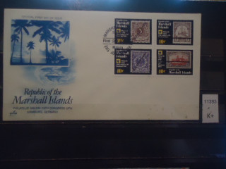 Фото марки Маршаловы острова 1984г конверт