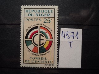 Фото марки Нигер 1960г **