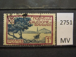 Фото марки Новая Каледония 1928г