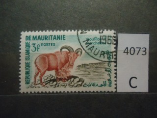 Фото марки Франц. Мавритания