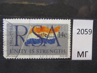 Фото марки Южная Африка 1986г