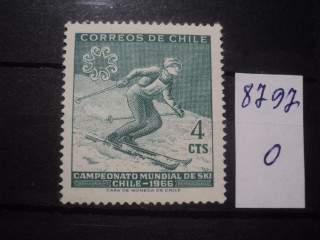 Фото марки Чили 1966г **