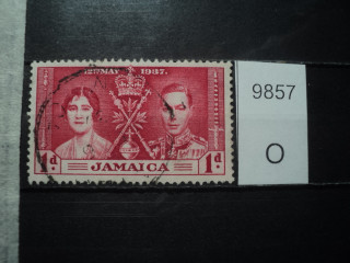 Фото марки Брит. Ямайка 1937г