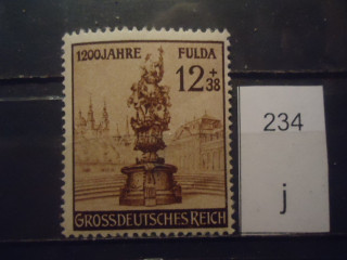 Фото марки Германия 3-й Рейх 1944г **