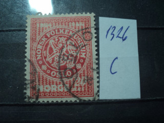 Фото марки Норвегия 1944г