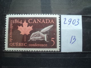 Фото марки Канада 1964г **