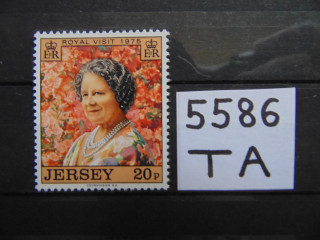 Фото марки Британский Джерсей марка 1975г **