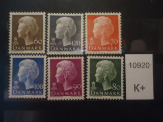 Фото марки Дания 1974г *
