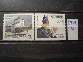 Фото марки Швеция серия 1987г **