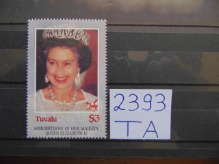 Фото марки Тувалу 1986г **