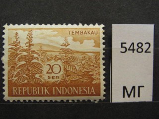 Фото марки Индонезия 1960г *