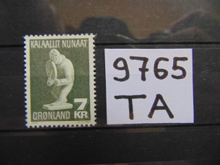 Фото марки Гренландия марка 1979г **