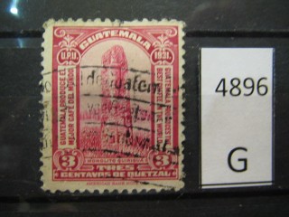 Фото марки Гватемала 1932г