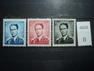 Фото марки Бельгия серия 1953г **