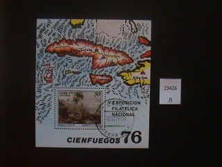 Фото марки Куба 1976г блок