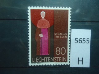 Фото марки Лихтенштейн 1968г **