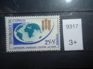 Фото марки Франц. Конго 1963г **