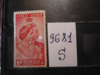 Фото марки Брит. Доминика 1948г *