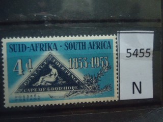 Фото марки Южная Африка 1953г **