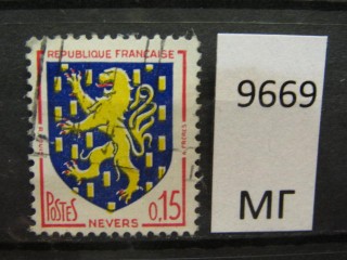 Фото марки Франция 1962г