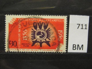 Фото марки Мексика 1956г