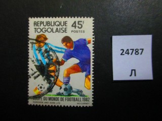Фото марки Того 1982г