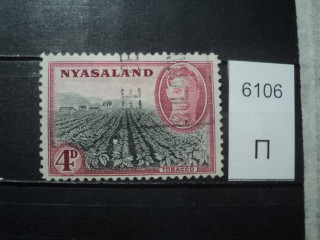 Фото марки Ньяссаленд 1945г