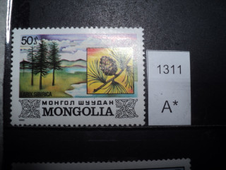 Фото марки Монголия 1982г **