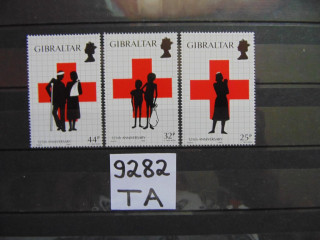 Фото марки Британский Гибралтар серия 1989г **