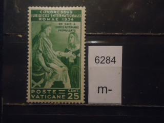 Фото марки Ватикан 1935г (50€) *