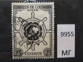Фото марки Колумбия 1955г