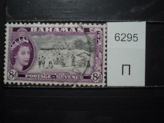 Фото марки Багамские острова 1954г