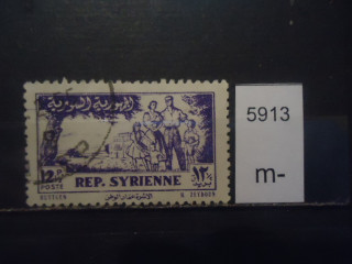 Фото марки Сирия 1954г